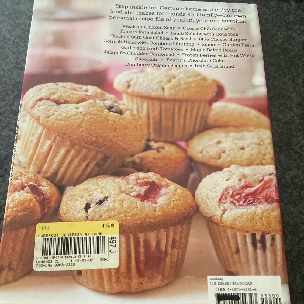 Barefoot Contessa At Home Cookbook - Picture 5 of 7